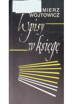 Wpisy w księgę