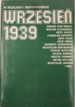 Wrzesień 1939 w relacjach i wspomnieniach