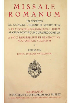 Missale Romanum 1936 r.