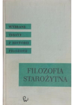 Filozofia starożytna Grecji i Rzymu