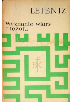 Wyznanie wiary filozofa