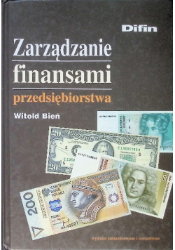 Zarządzanie finansami przedsiębiorstwa