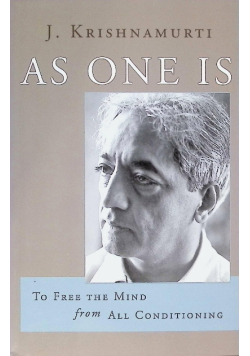 As One is