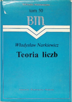 Teoria liczb Tom 50