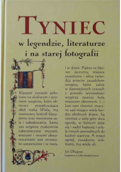 Tyniec w legendzie literaturze i na starej
