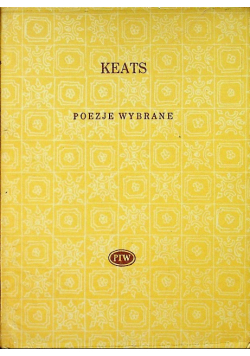 Poezje  wybrane Keats