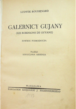 Galernicy Gujany 1933 r