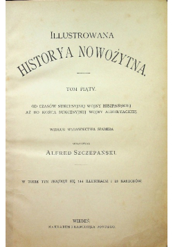 Illustrowana historya nowożytna Tom V 1900 r