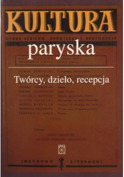 Kultura paryska. Twórcy, dzieło, recepcja
