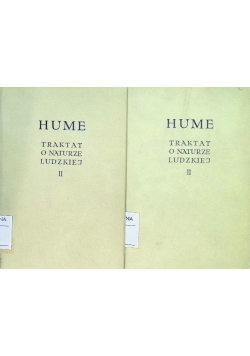 Traktat o naturze ludzkiej Tom I i II