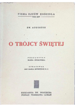 O Trójcy Świętej