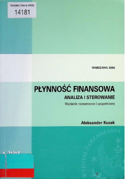 Płynność Finansowa Analiza i sterowanie
