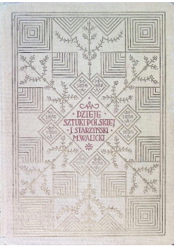 Dzieje sztuki polskiej 1936 r.