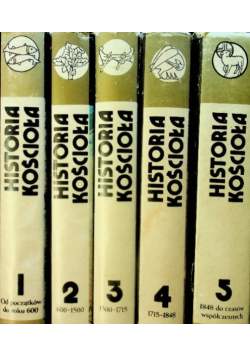 Historia kościoła Tom 1 do 5