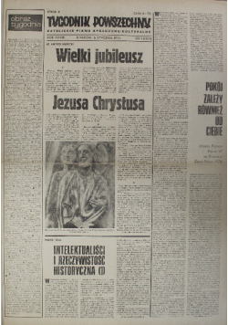 Tygodnik Powszechny nr 1 do 52 / 74