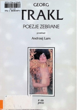Trakl poezje zebrane