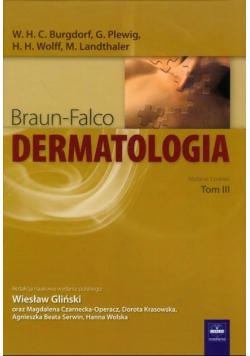 Dermatologia Braun-Falco Tom III