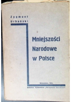 Mniejszości narodowe w Polsce 1932 r.