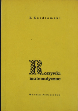 Rozrywki Matematyczne