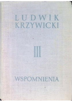 Krzywicki Wspomnienia Tom 2