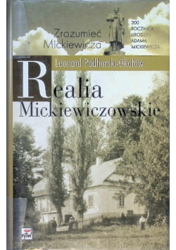 Realia Mickiewiczowskie