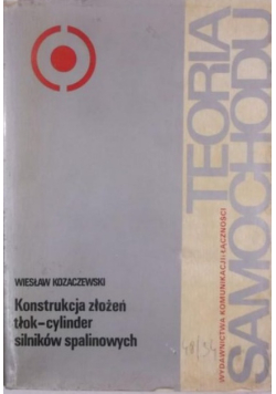 Konstrukcja złożeń tłok - cylinder silników spalinowych