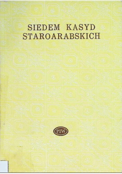 Siedem kasyd staroarabskich