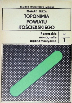 Toponimia powiatu kościerskiego