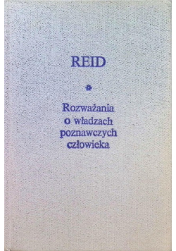 Rozważania o władzach poznawczych człowieka