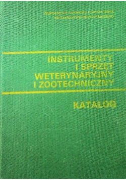 Instrumenty i sprzęt weterynaryjny