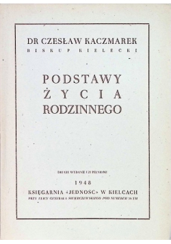 Podstawy życia rodzinnego 1948 r.