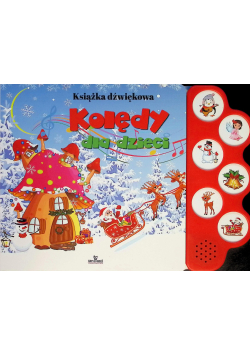 Kolędy dla dzieci Książka Dźwiękowa Świąteczna na Święta Mikołaj
