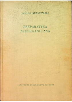 Preparatyka nieorganiczna