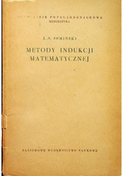 Metody indukcji matematycznej