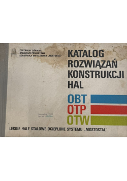 Katalog rozwiązań konstrukcji hal