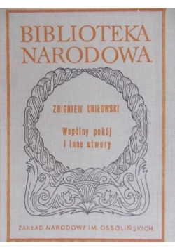 Wspólny pokój i inne utwory