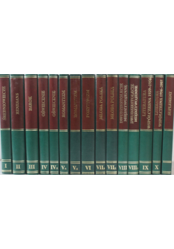 Historia Literatury Polskiej Tom 1 do 15