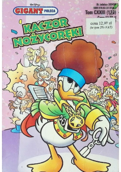 Gigant poleca Tom 123 Kaczor nożycoręki