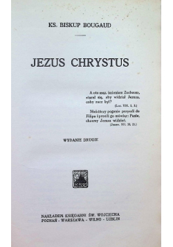 Jezus Chrystus 1927 r.