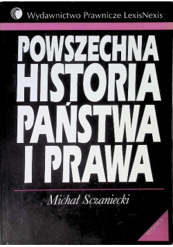 Powszechna historia państwa i prawa