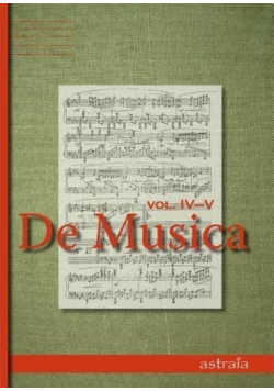 De Musica Vol IV - V