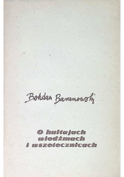 O hultajach wiedźmach i wszetecznicach