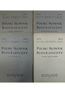 Polski Słownik Biograficzny Tom XXV Zeszyt 1 do 4