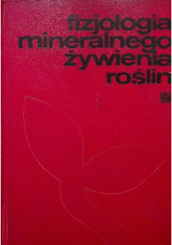 Fizjologia mineralnego żywienia roślin