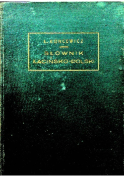Słownik łacińsko polski