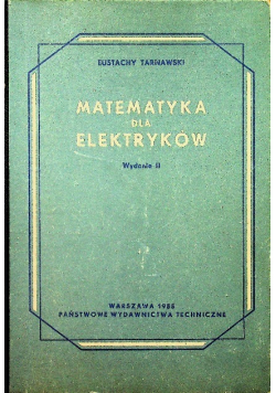 Matematyka dla elektryków