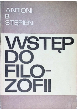 Wstęp do filozofii