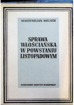 Sprawa Włościańska w Powstaniu Styczniowym