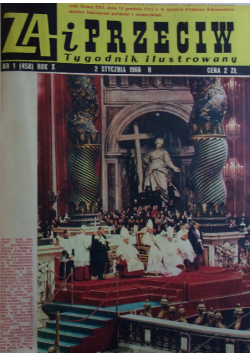 Za i przeciw. Tygodnik ilustrowany, Nr 1 do 52 / 66