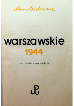 Powstanie Warszawskie 1944